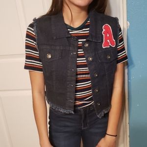 Angel's jean vest
